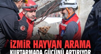 İzmir Hayvan Arama Kurtarmada Gücünü Artırıyor