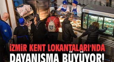 İzmir Kent Lokantaları'nda Dayanışma Büyüyor