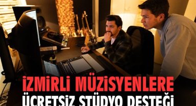 İzmirli müzisyenlere ücretsiz stüdyo desteği
