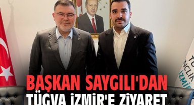 Başkan Saygılı'dan TÜGVA İzmir'e ziyaret