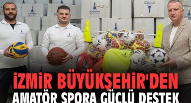 İzmir Büyükşehir'den Amatör Spora Güçlü Destek