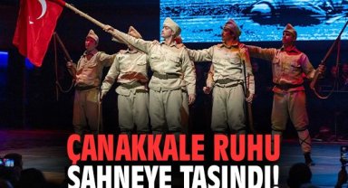 İzmir'de Çanakkale ruhu sahneye taşındı!
