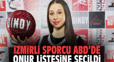 İzmirli Sporcu ABD’de Onur Listesine Seçildi