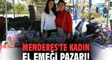 Menderes'te Kadın El Emeği Pazarı
