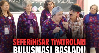 Seferihisar Tiyatroları Buluşması başladı!