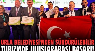 Urla Belediyesi'nden sürdürülebilir turizmde uluslararası başarı!