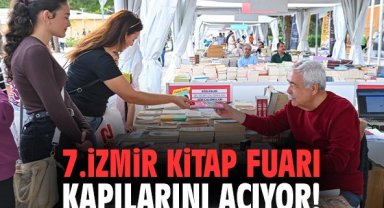 7.İzmir Kitap Fuarı kapılarını açıyor!