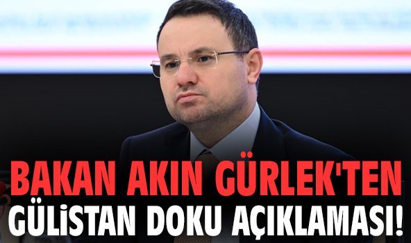 Bakan Akın Gürlek'ten Gülistan Doku açıklaması!
