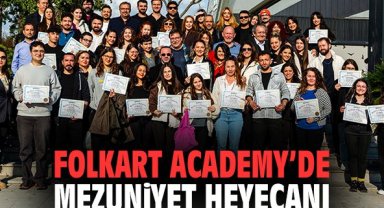 Folkart Academy’de Mezuniyet Heyecanı