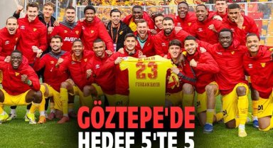 Göztepe'de hedef 5'te 5