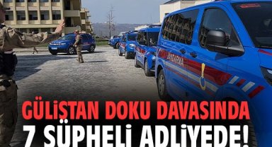 Gülistan Doku davasında 7 şüpheli adliyede!