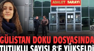 Gülistan Doku dosyasında tutuklu sayısı 8'e yükseldi