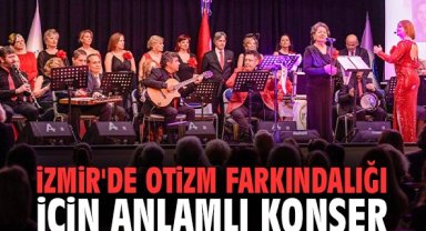 İzmir'de otizm farkındalığı için anlamlı konser