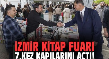 İzmir Kitap Fuarı 7.kez kapılarını açtı!