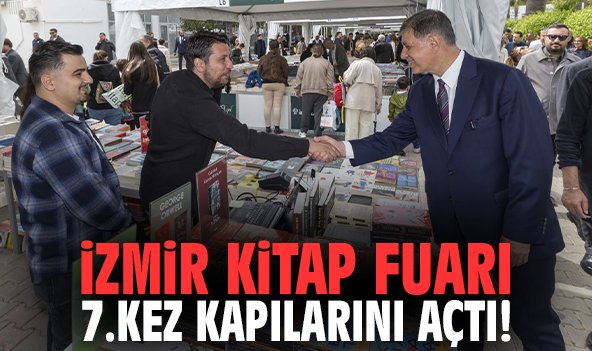 İzmir Kitap Fuarı 7.kez kapılarını açtı!