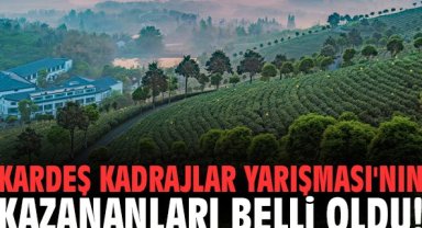 Kardeş Kadrajlar Yarışması'nın kazananları belli oldu!