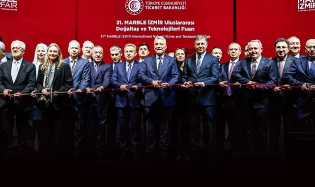 Marble İzmir Fuarı 31. kez kapılarını açtı!