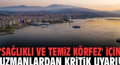 'Sağlıklı ve Temiz Körfez' için uzmanlardan kritik uyarı!