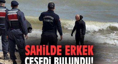 Sahilde erkek cesedi bulundu!