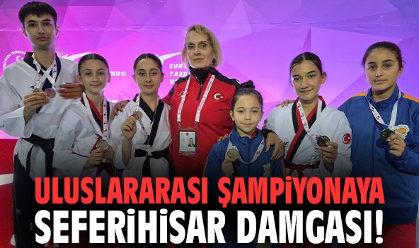 Uluslararası şampiyonaya Seferihisar damgası!