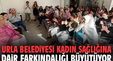 Urla Belediyesi kadın sağlığına dair farkındalığı büyütüyor
