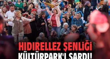 Hıdırellez Şenliği kültürpark'ı sardı!