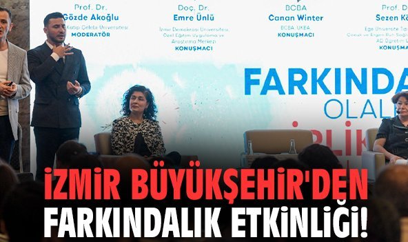 İzmir Büyükşehir'den farkındalık etkinliği!