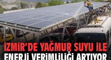 İzmir’de Yağmur Suyu ile Enerji Verimliliği Artıyor