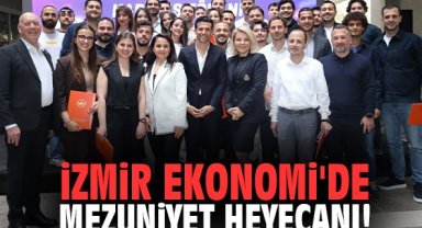 İzmir Ekonomi'de mezuniyet heyecanı!