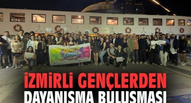 İzmirli gençlerden dayanışma buluşması