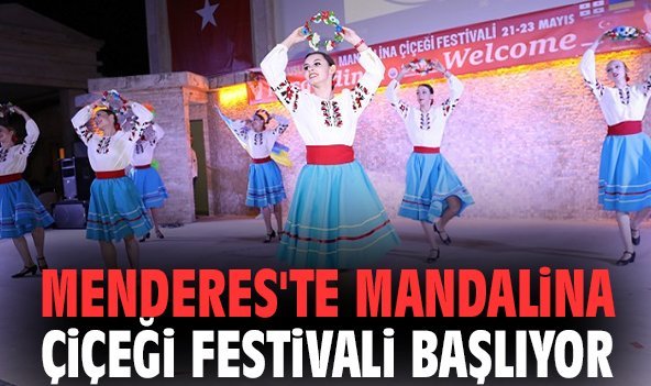Menderes'te Mandalina Çiçeği Festivali başlıyor