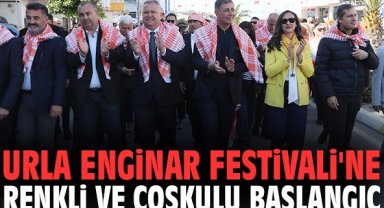 Urla Enginar Festivali'ne renkli ve coşkulu başlangıç