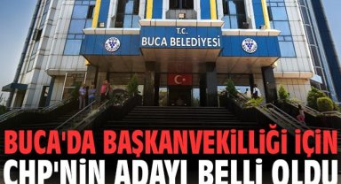 Buca'da başkanvekilliği için CHP'nin adayı belli oldu