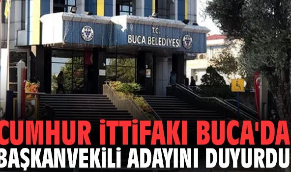 Cumhur İttifakı Buca'da Başkanvekili adayını duyurdu