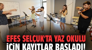 Efes Selçuk'ta Yaz Okulu için kayıtlar başladı!