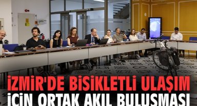 İzmir'de bisikletli ulaşım için ortak akıl buluşması