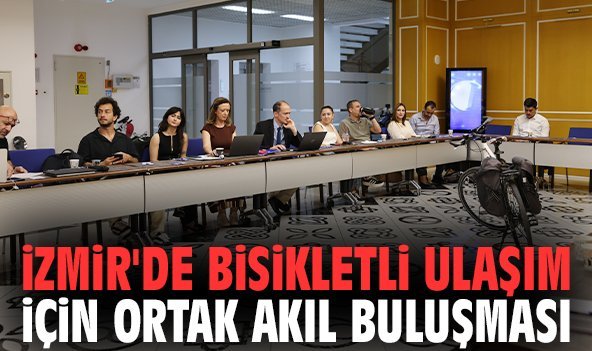 İzmir'de bisikletli ulaşım için ortak akıl buluşması