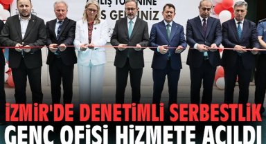 İzmir'de Denetimli Serbestlik Genç Ofisi hizmete açıldı