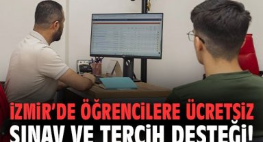 İzmir’de öğrencilere ücretsiz sınav ve tercih desteği!