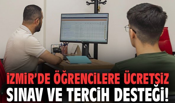 İzmir’de öğrencilere ücretsiz sınav ve tercih desteği!