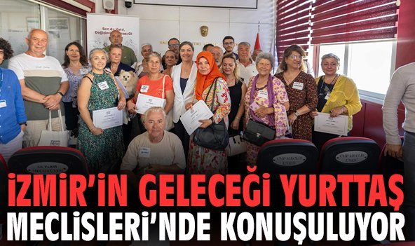 İzmir’in geleceği Yurttaş Meclisleri’nde konuşuluyor