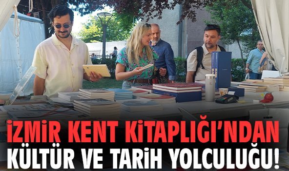 İzmir Kent Kitaplığı’ndan kültür ve tarih yolculuğu!