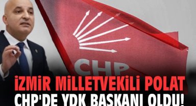 İzmir Milletvekili Polat CHP'de YDK Başkanı oldu!