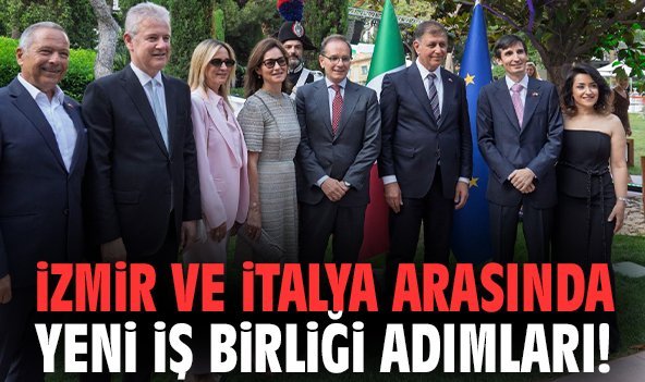 İzmir ve İtalya arasında yeni iş birliği adımları!