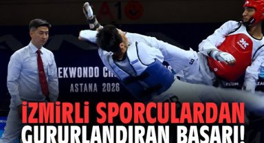 İzmirli sporculardan gururlandıran başarı!