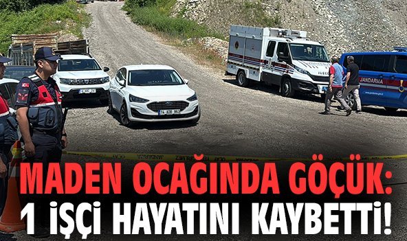 Maden ocağında göçük: 1 işçi hayatını kaybetti!