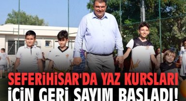 Seferihisar'da yaz kursları için geri sayım başladı!