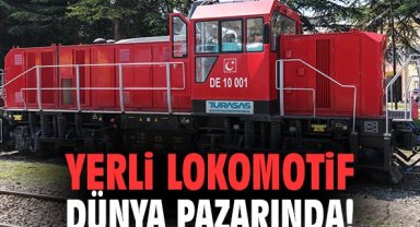 Yerli lokomotif dünya pazarında!