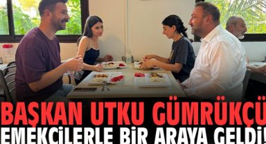 Başkan Utku Gümrükçü emekçilerle bir araya geldi!