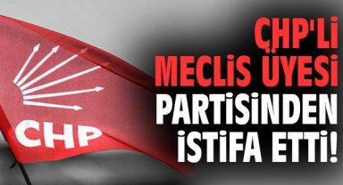 CHP'li Meclis Üyesi partisinden istifa etti!